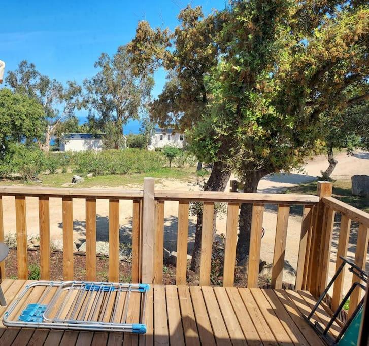 Calvi Mobil-Home Neuf Particulier Sur Camping Люмио Екстериор снимка